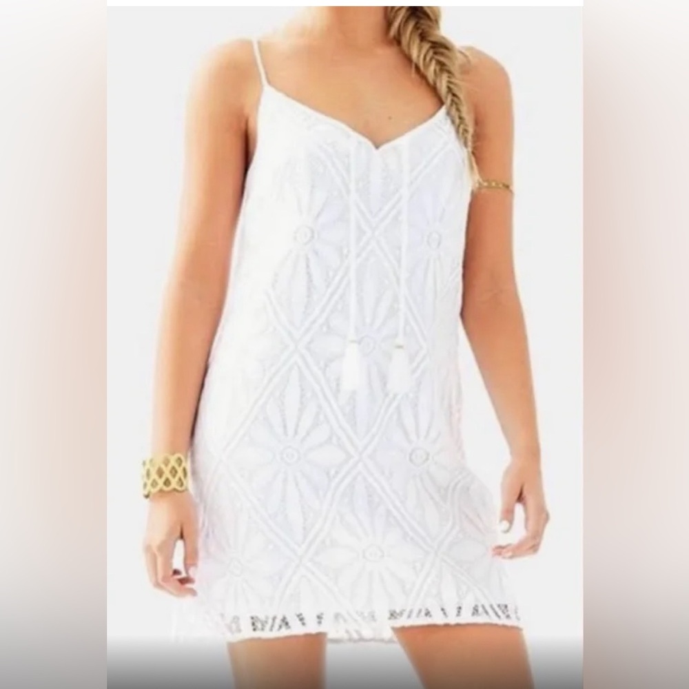 Lily Pulitzer White Delray Dress